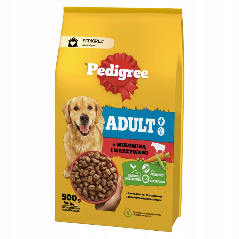 KARMA PEDIGREE DUZE RASY WOLOWINA 500G