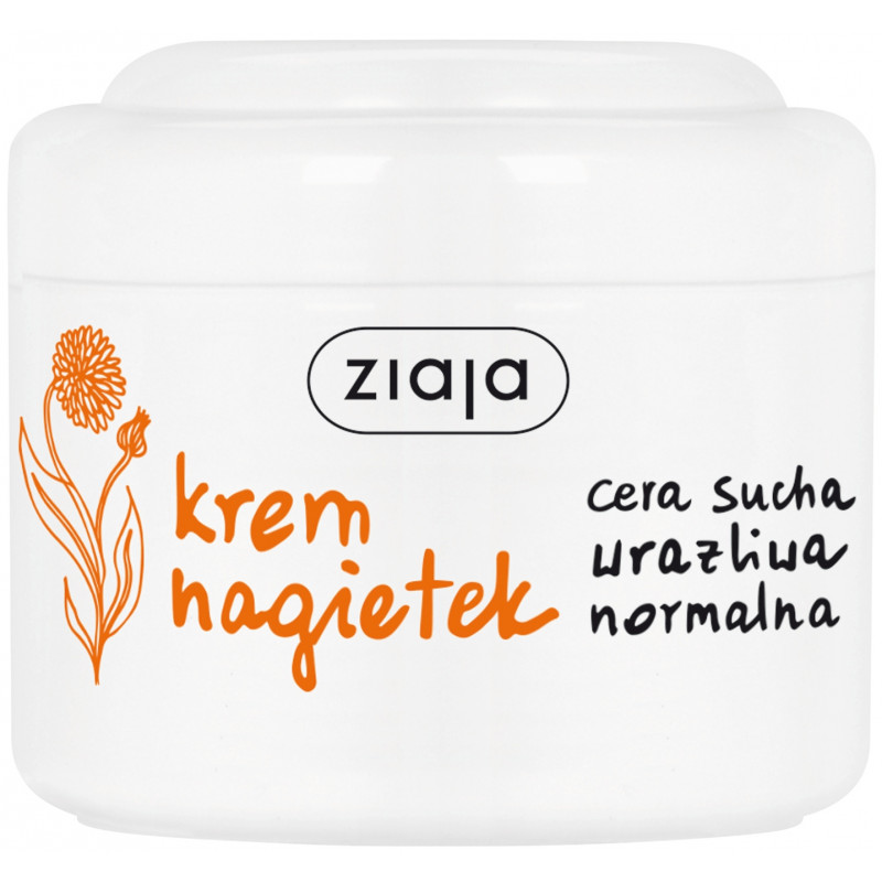 ZIAJA KREM 100ML NAGIETKOWY CERA SUCHA I WRAZL.