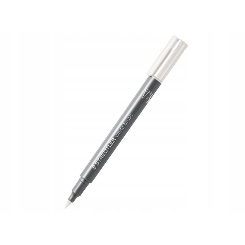 FLAMASTER PEDZELKOWY BIALY BRUSH