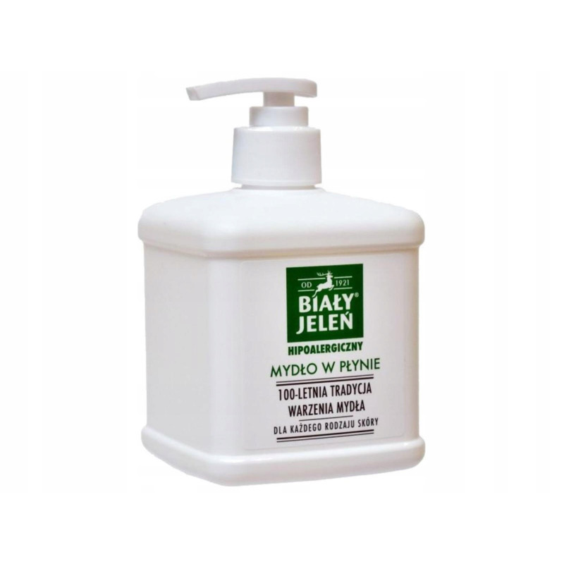 BIAŁY JELEŃ MYDŁO DOZOWNIK 500ML