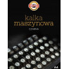 KALKA MASZYNOWA A4 25 ARKUSZY CZARNA
