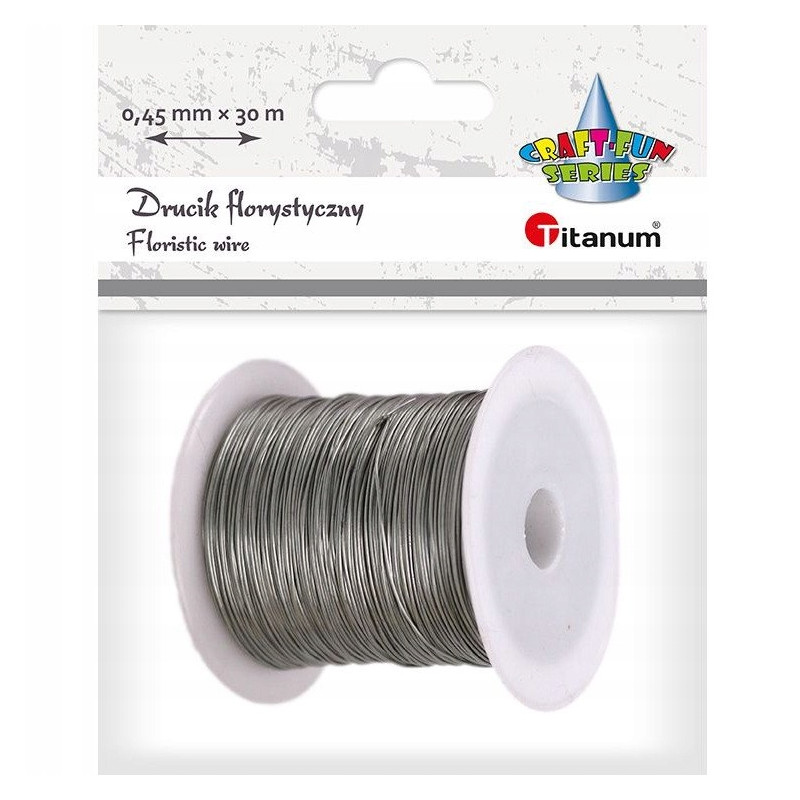 OZDOBA DEK. DRUCIK 45MMX30M SREBRNY