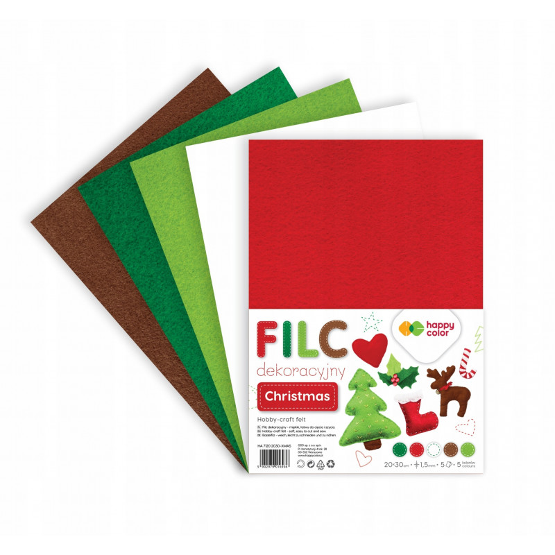 FILC DEKOR. 20X30 1,5MM CHRISTMAS COLAR
