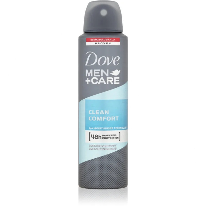 DEO SPRAY DOVE MEN 150ML CLEAN