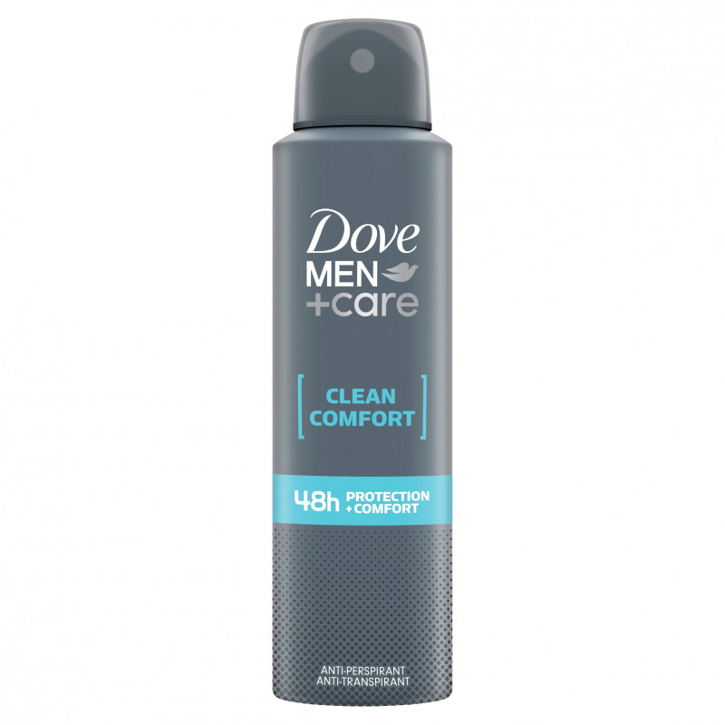 DEO SPRAY MEN DOVE CLEAN COMFORT