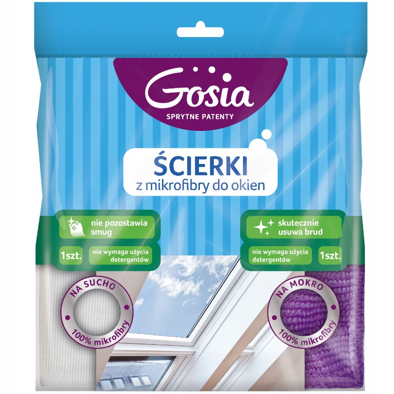 ŚCIERECZKA DO SZYB GOSIA 2SZT