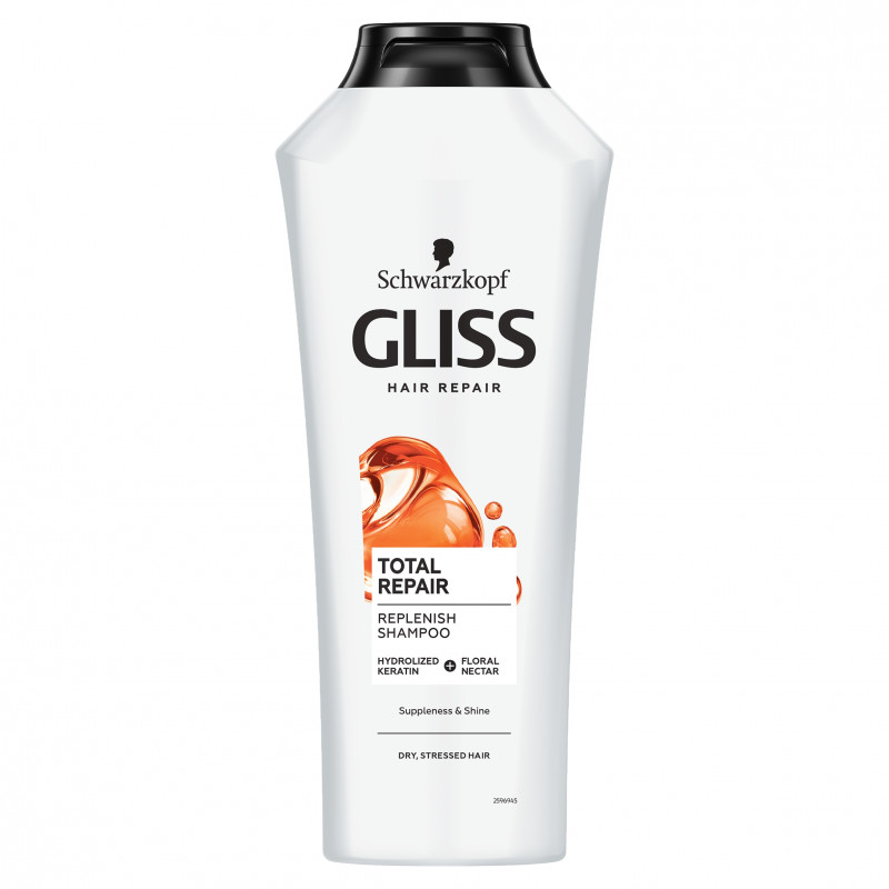 SZAMPON DO WLOSOW GLISS KUR TOTAL 400ML