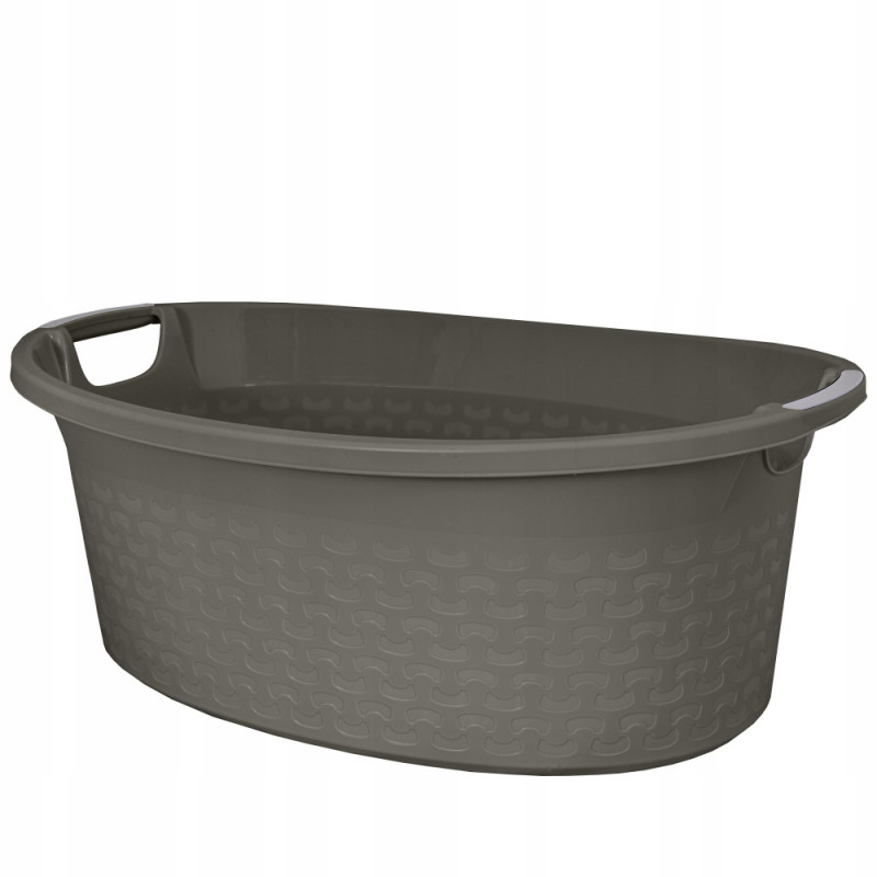 MISKA OWALNA 60L ANTRACYT