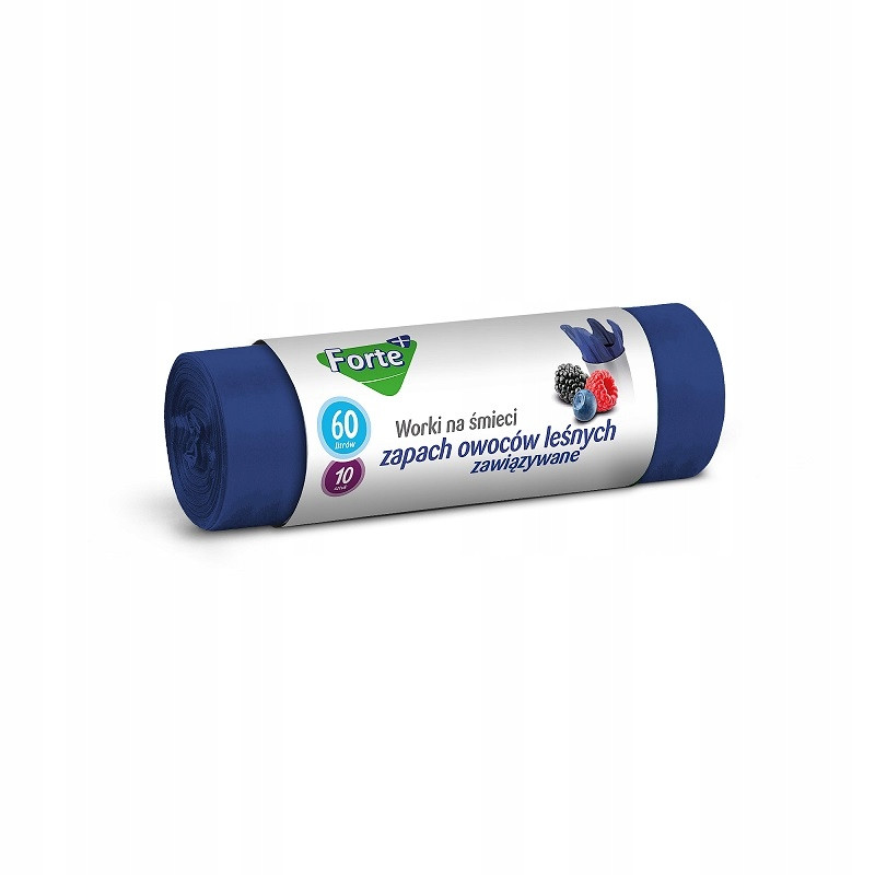 WORKI NA SMIECI HD 60L 10SZT OWOCE LESNE