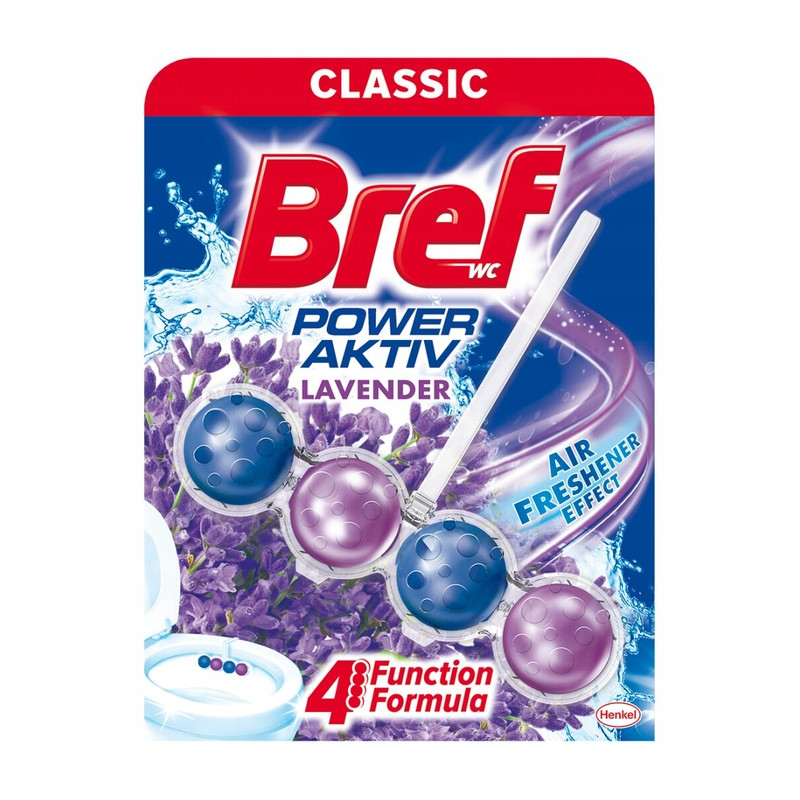 KULKA  DO WC BREF 50G LAVENDA