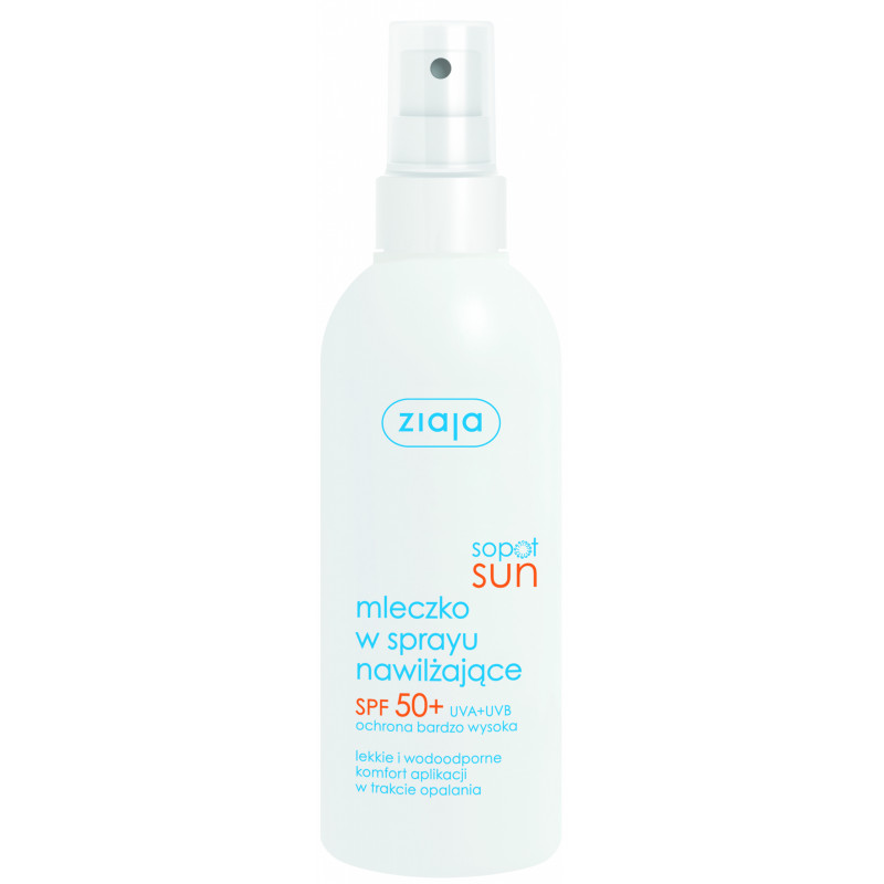 SPRAY MLECZKO NAWILZAJ. ZIAJA SPF 50 170ML