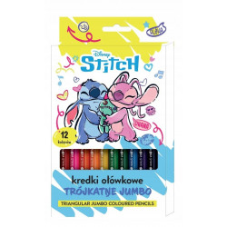 KREDKI OLO 12 KOL JUMBO STITCH