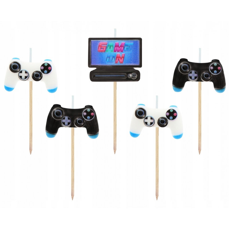 ŚWIECZKI PIKERY GAME GO 5SZT