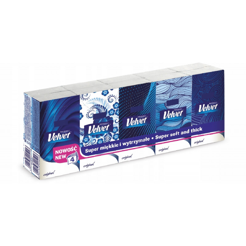 CHUSTECZKI HIG VELVET 10X10 4 WARSTWY