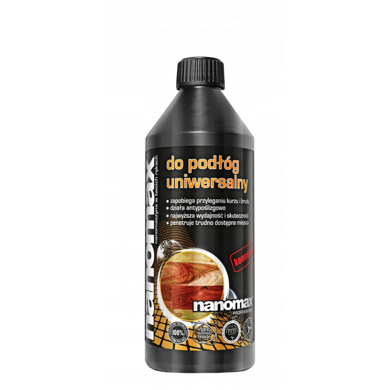 PŁYN DO PODLOG NANOMAX PANELE DREWNIANE 1L