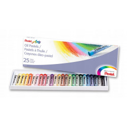 PASTELE OLEJNE 25KOL. PENTEL