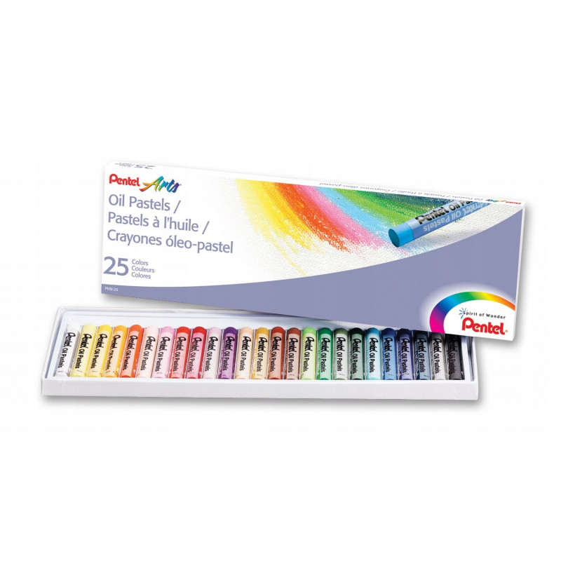 PASTELE OLEJNE 25KOL. PENTEL