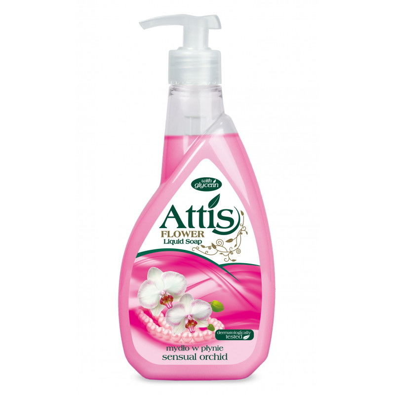 ATTIS MYDŁO 400ML DOZOWNIK ORCHIDEA