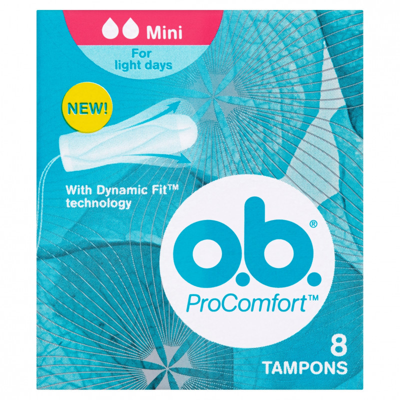 TAMPONY OB 8SZT MINI