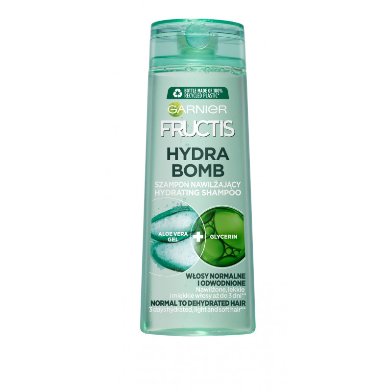 SZAMPON DO WŁOS. FRUCTIS 400ML ALOE HYDRA BOMB