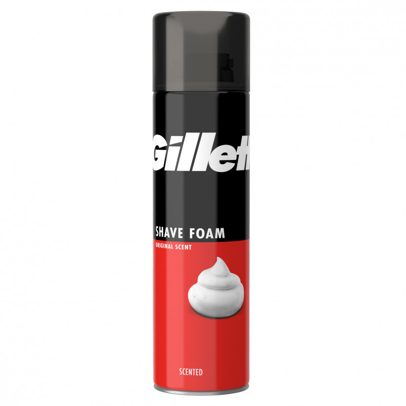 PIANKA DO GOLENIA GILETTE 200ML REGULAR