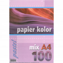 PAPIER KSERO KOLOR A4/80G MIX