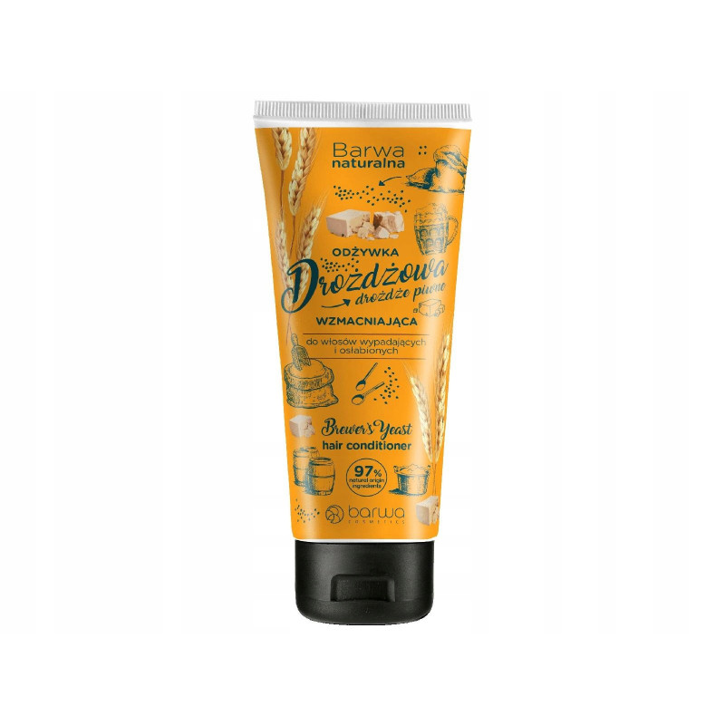 ODZYWKA DO WLOSOW BARWA 200ML DROZDZOWA