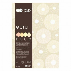 BLOK DECO A4/20 ECRU 170G...