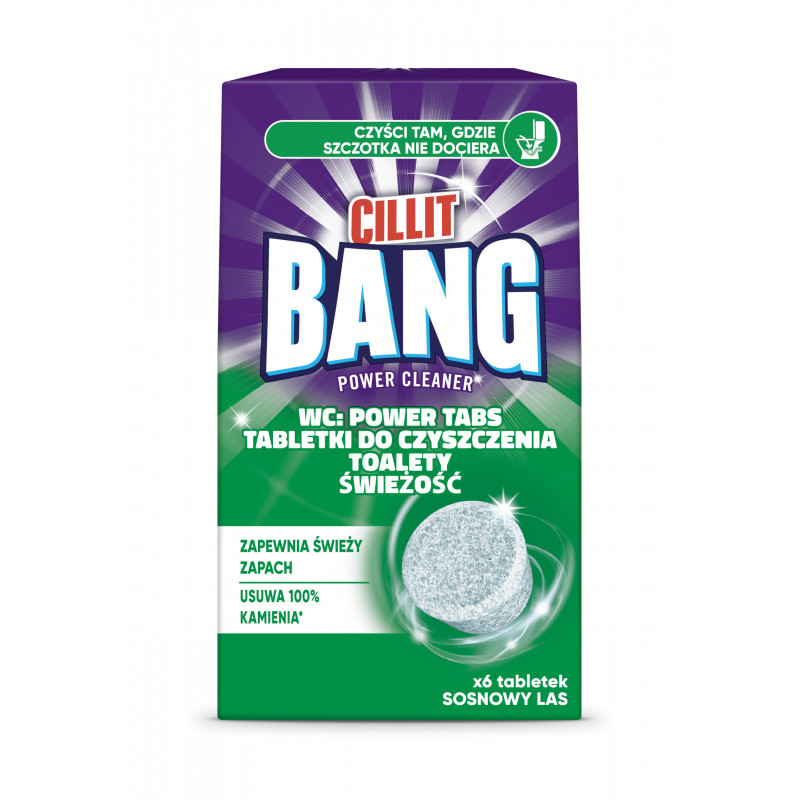 TABLETKI DO ODKAM. CILIT BANG 6SZT