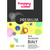 BLOK TECHNICZNY A4/10 BIALY 250G PREMIUM HAPPY COLOR