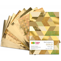 BLOK GOLD A4/10 230G HAPPY...