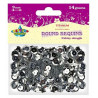 CEKINY SREBRNE 9MM OKR. METALICZNE 14G TITANUM