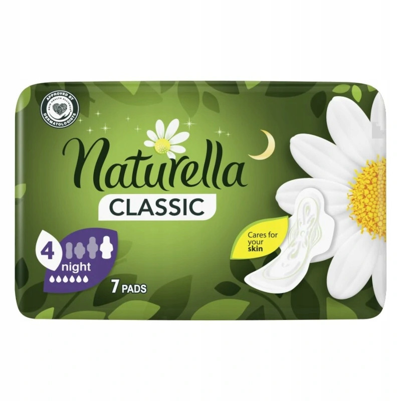 PODPASKI NATURELLA CLASSIC 7 NIGHT