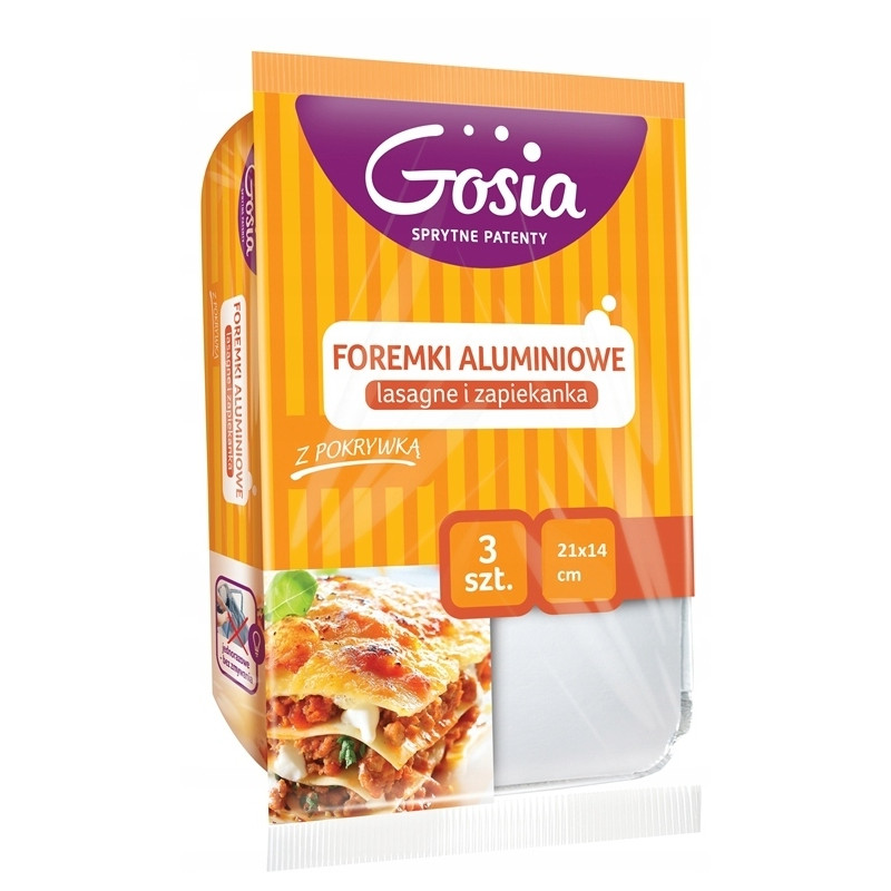 FOREMKA ALUMINIOWA LASAGNE I ZAPIEKANKA