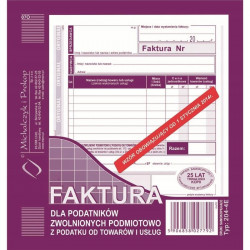DRUK FAKTURA DLA PODAT...