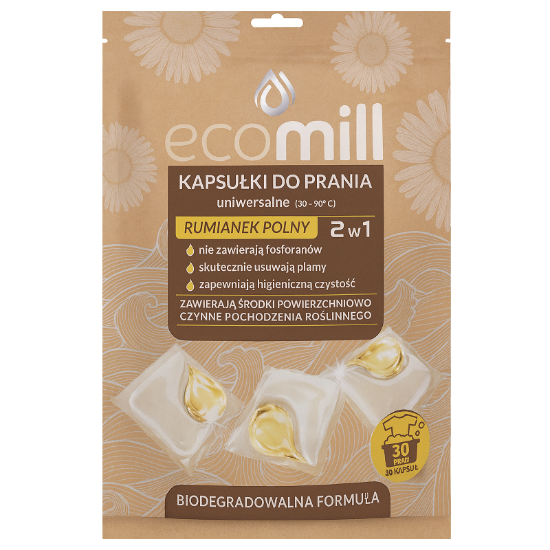 KAPSUŁKI DO PRANIA ECO MILL 30SZT RUMIANEK