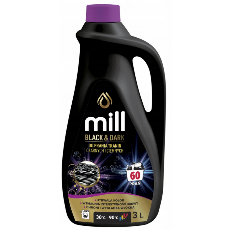 ŻEL DO PRANIA MILL 3L BLACK