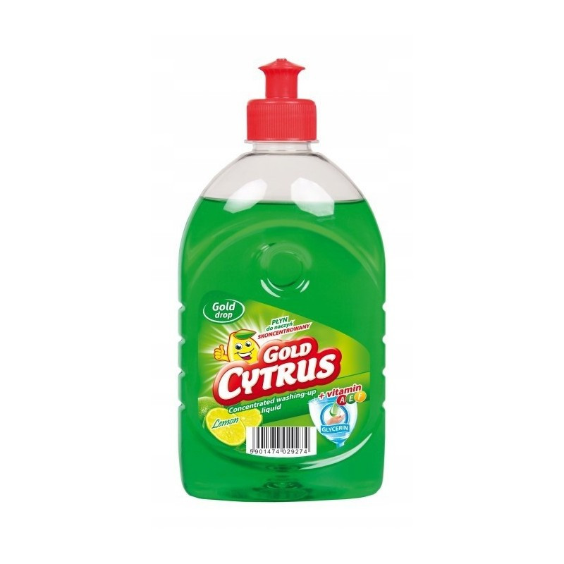PŁYN DO NACZYŃ GOLD CYTRUS 0,5L