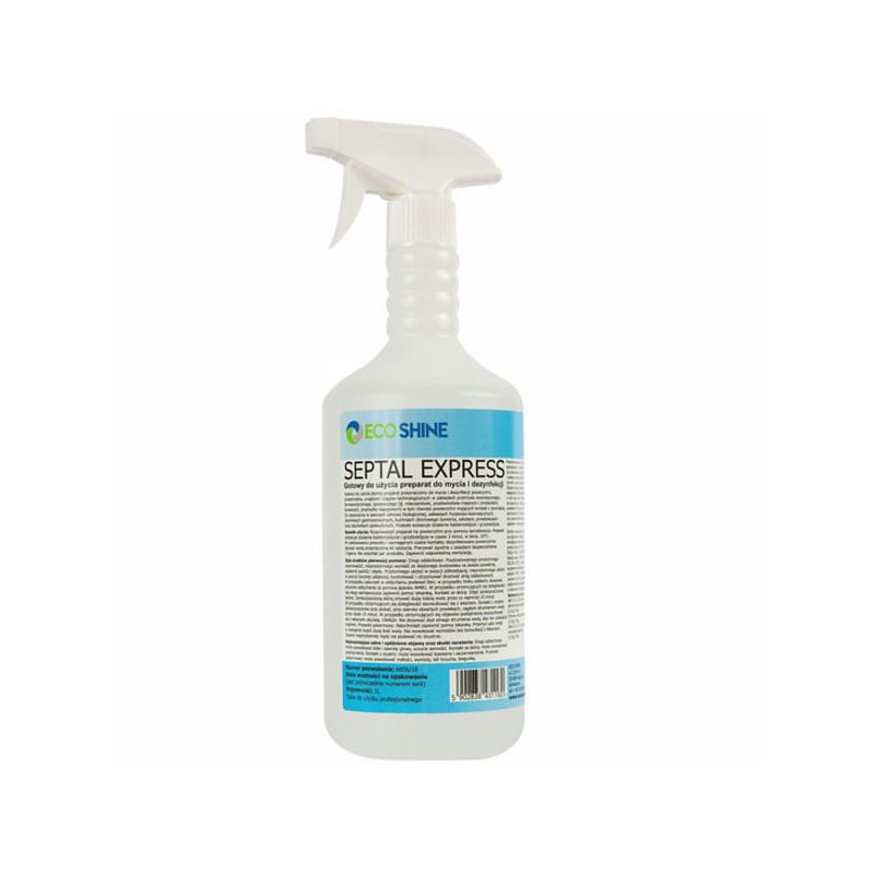 PŁYN DO DEZYNFEKCJI ECO SHINE SEPTAL EXPRESS 1L