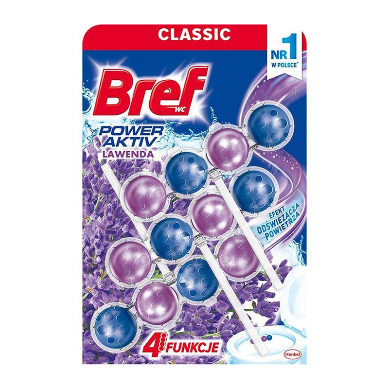 BREF KULKA 3X50G LAWENDA