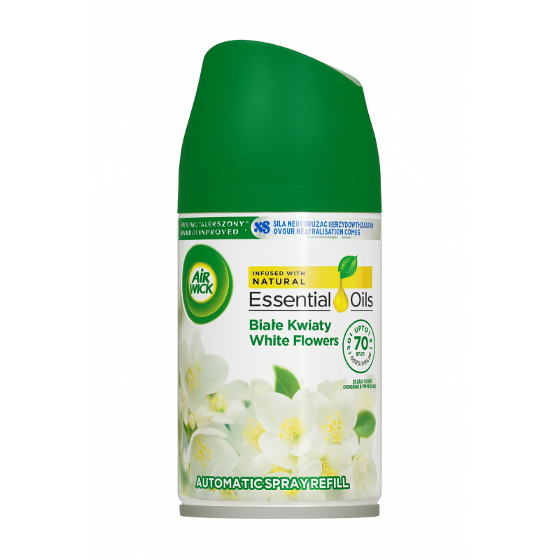 AIR WICK ODSWIEŻACZ POWIETRZA FM ZAPAS 250ML BIAŁE KWIATY