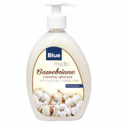 MYDLO W PLYNIE BLUE BAWELNA