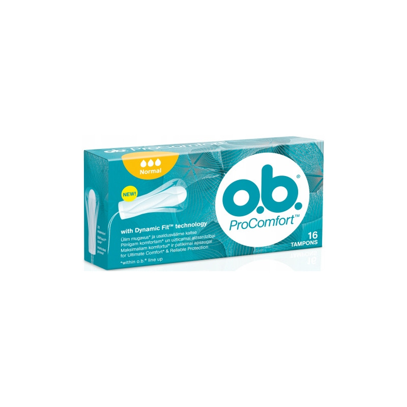 TAMPON OB 16SZT NORMAL COMFORT