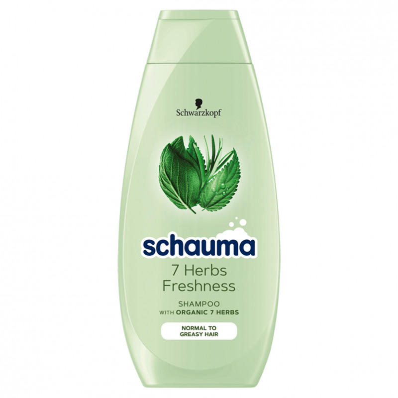 SZAMPON SCHAUMA SCHWARZKOPF 400 ML ZIOŁOWY