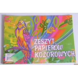 PAPIER KOLOROWY A4/8K