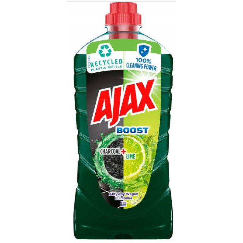 PŁYN DO MYCIA AJAX 1L CHARACOAL+LIME