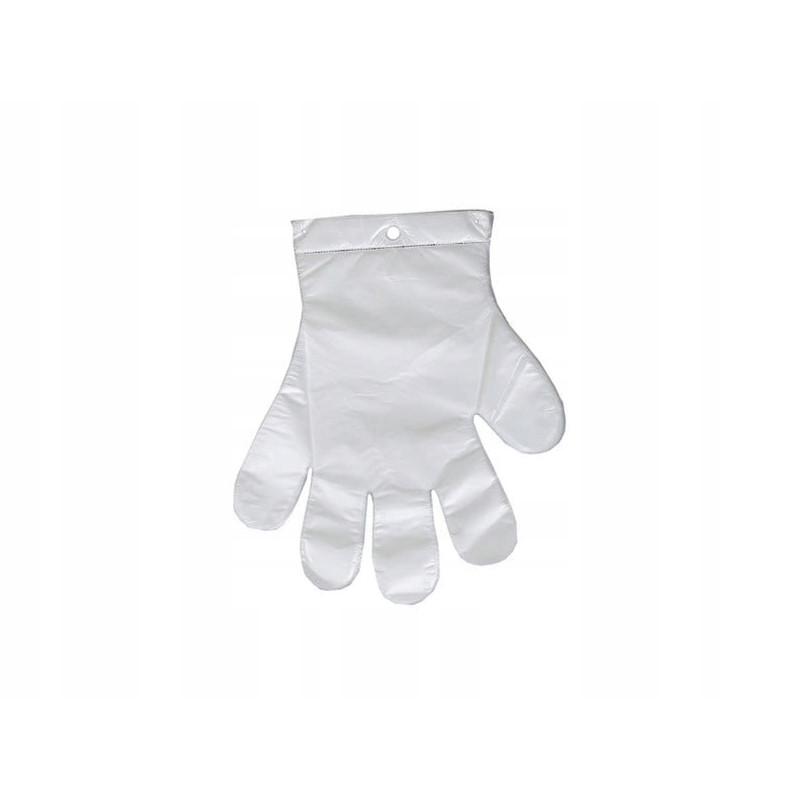 RĘKAWICE FOLIA HDPE 100SZT R.M