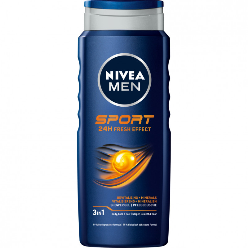 ZEL POD PRYSZNIC NIVEA 500M SPORT