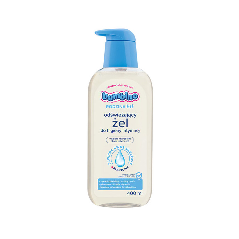 BAMBINO RODZ. HIG. I ŻEL ODŚWIEŻAJĄCY 400ML