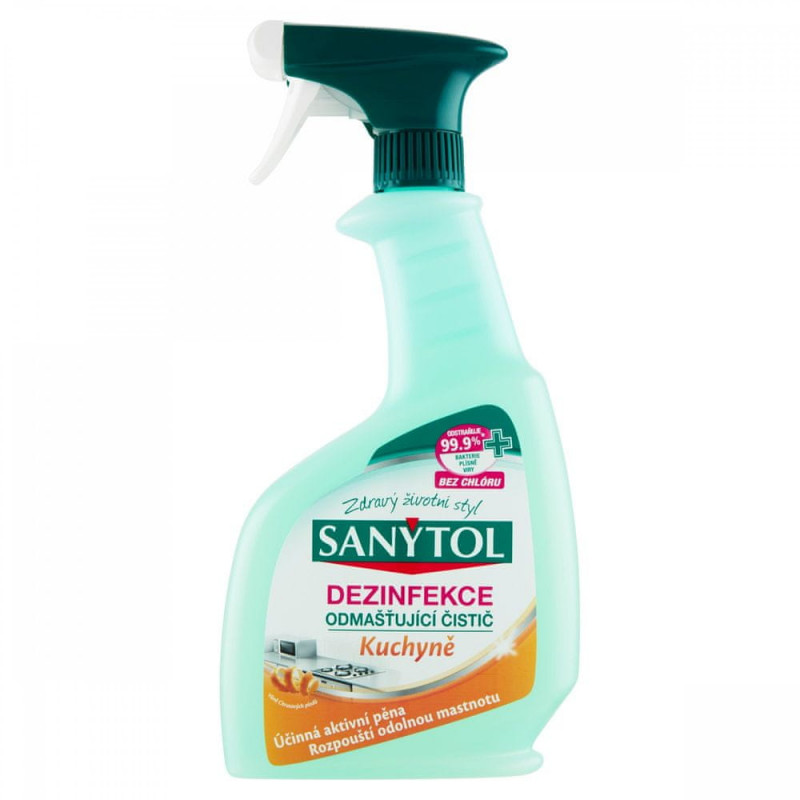 PLYN CZYSZCZACO-DEZYNF.KUCHNIA SANYTOL 500ML LEMON